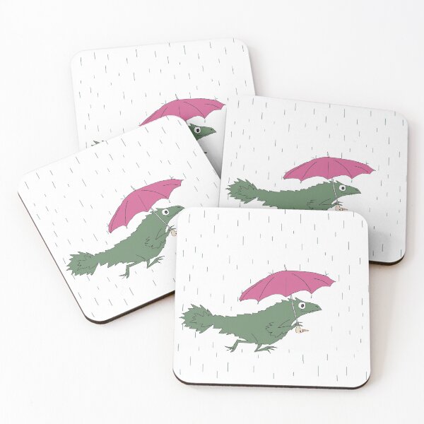 Item preview, Dinosaur with umbrella designed and sold by Vincent Briggs.