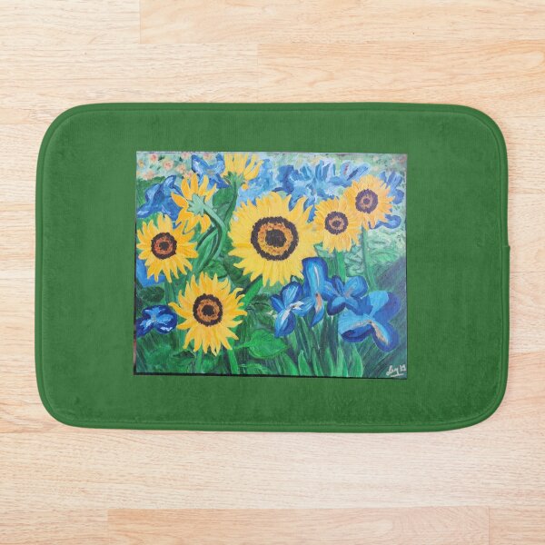 Aperçu de l'œuvre Tournesols et iris créée et vendue par Lea Nasnas.