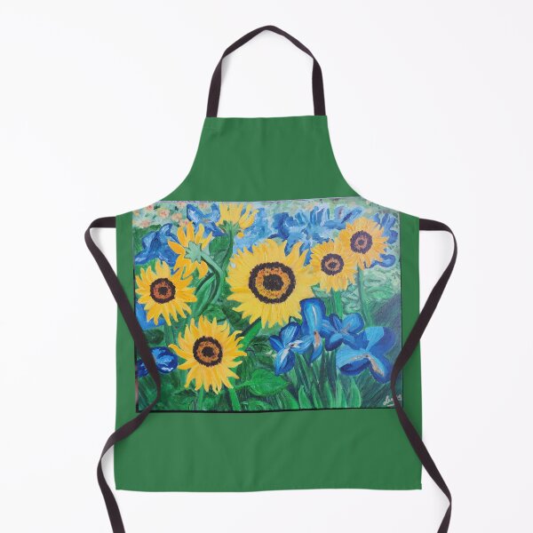 Item preview, Sunflowers and irises designed and sold by Lea Nasnas.