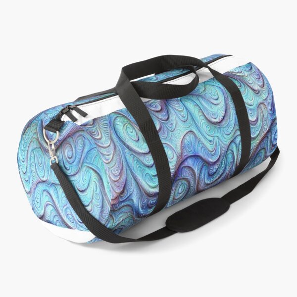 Item preview, Frozen sea liquid lines and waves #DeepDream designed and sold by blackhalt.