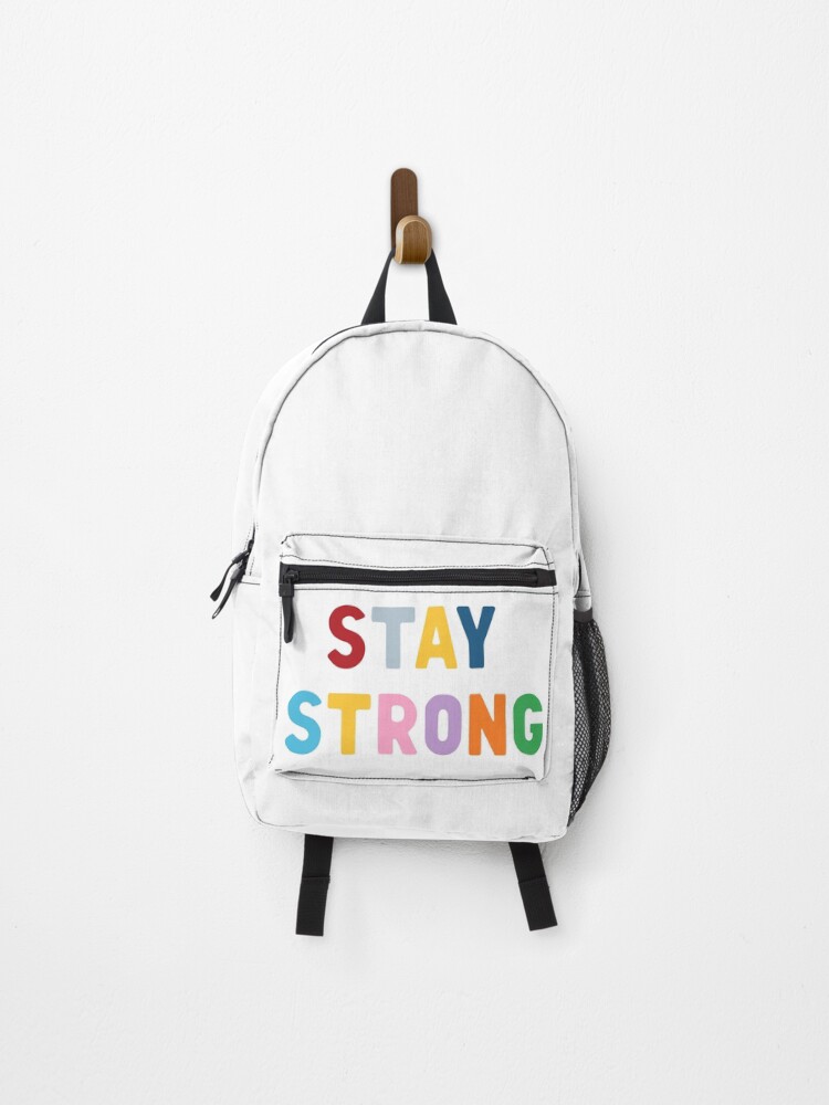 Thumbnail 1 of 3, Backpack, Stay Strong designed and sold by ProjectM.
