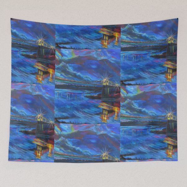 Item preview, Menai Suspension Bridge designed and sold by Karin McCombe Jones.