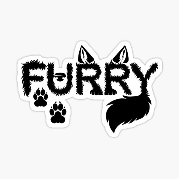 Furry Sticker