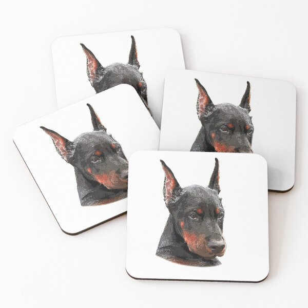 Artikelvorschau, Jemand, der auf seinen Dobermann-Welpen wartet oder eine Person, die nur Hunde und Tiere liebt. Dobermänner sind großartige Wachhunde und Haustiere. entworfen und verkauft von Elarex.