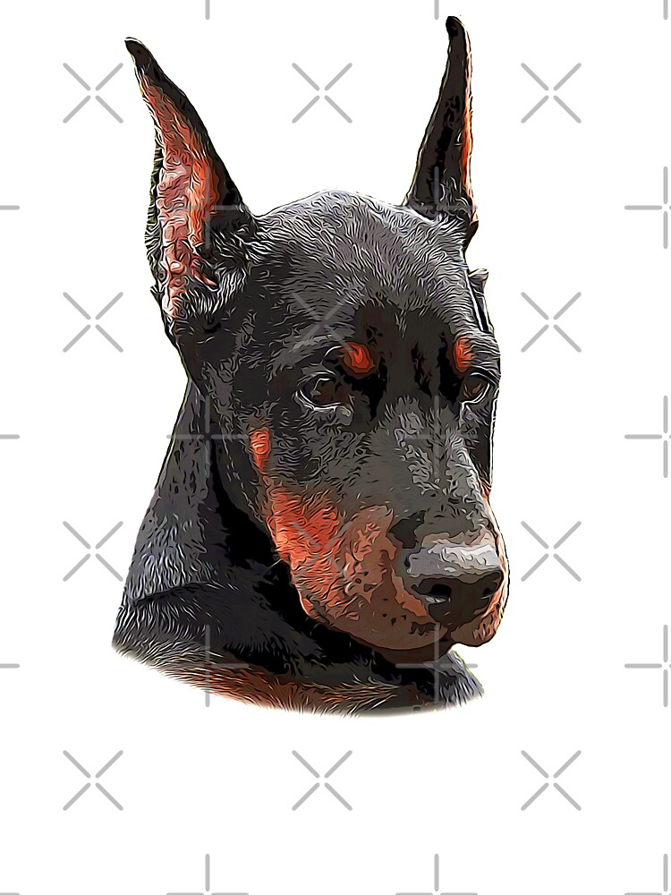 T Shirt Enfant Quelqu Un Qui Attend Son Chiot Doberman Ou Une Personne Qui Adore Les Chiens Et Les Animaux Les Dobermans Font De Grands Chiens De Garde Et Des Animaux Familiers