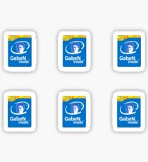 Gaben Inside Intel sticker (6 pack) Sticker