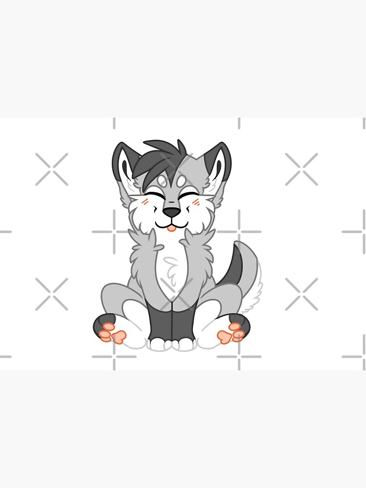 Cute Chibi Wolf by 8Bit-Paws