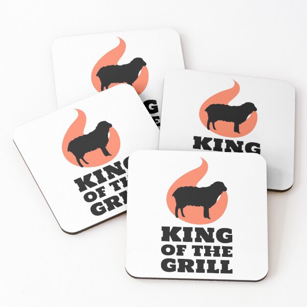 Item preview, King of the Grill Barbecue Lamb Chops Black designed and sold by quoteology.