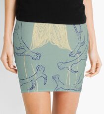 Mint Metamorphosis Mini Skirt