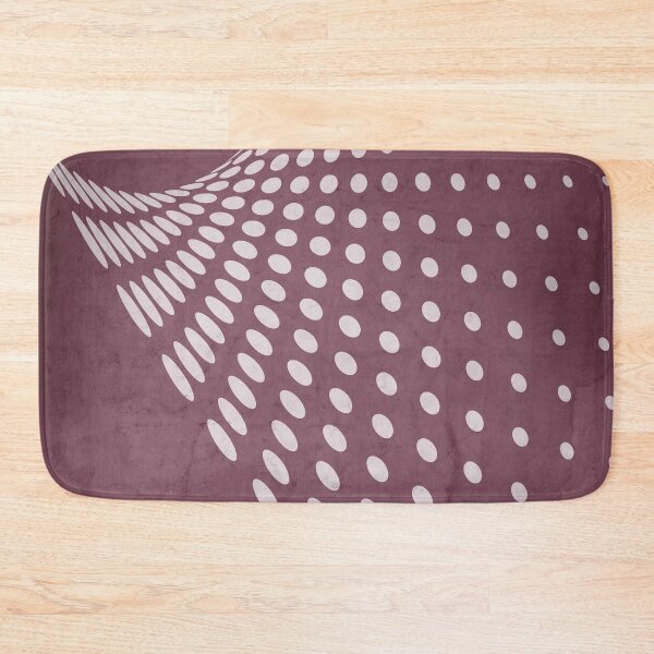 Item preview, Halftone Flowing Swerve in Mulberry designed and sold by simplydesignart.
