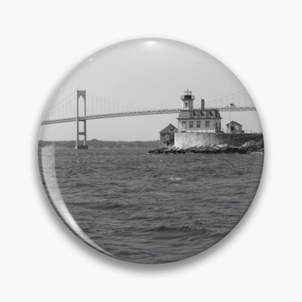 Item preview, Rose Island Lighthouse designed and sold by Autumn Seas Photography.