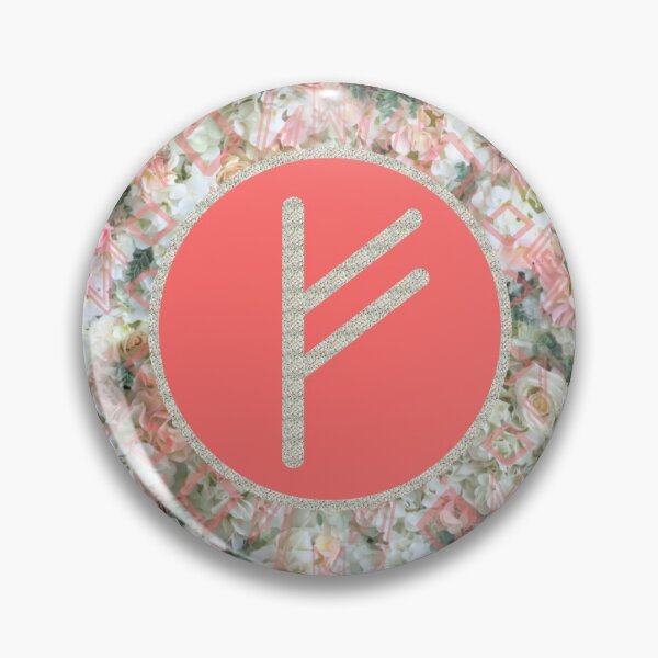 Item preview, Rune Fehu rose petals designed and sold by ivanoel.