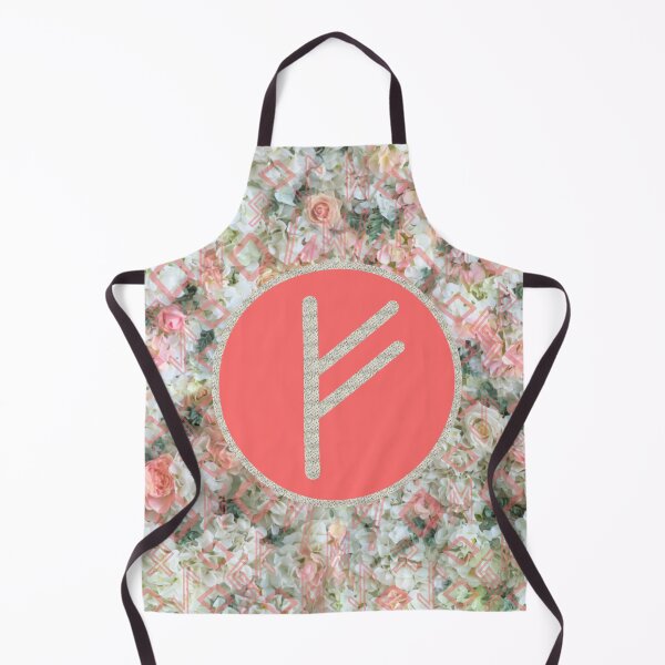 Item preview, Rune Fehu rose petals designed and sold by ivanoel.