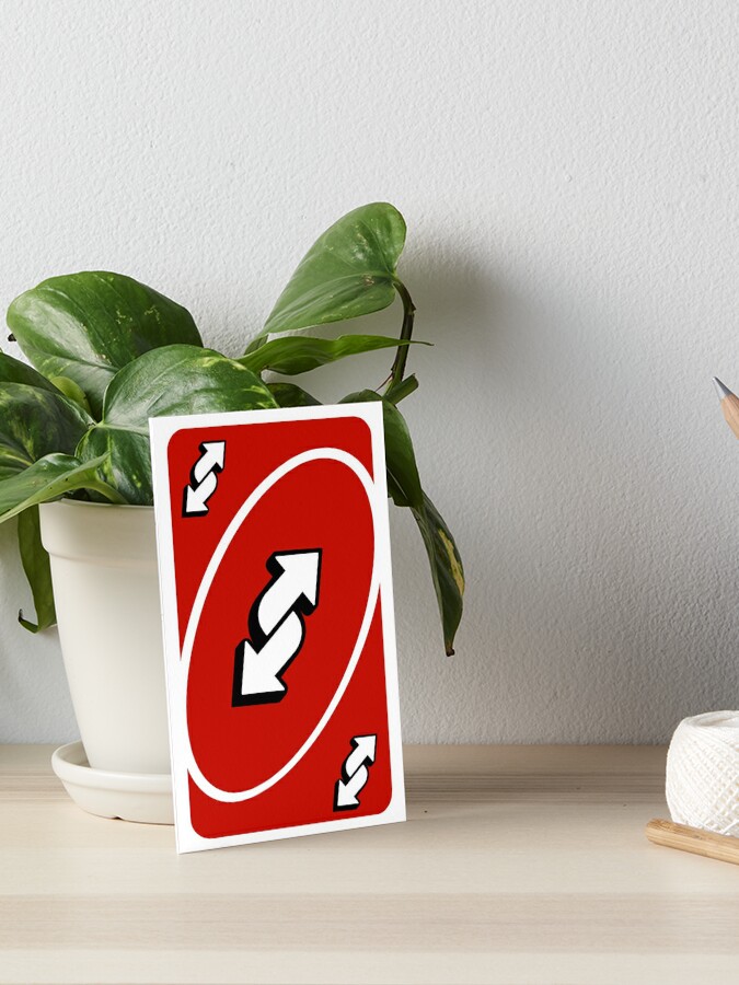 uno reverse card Photographic Print for Sale by eatashes