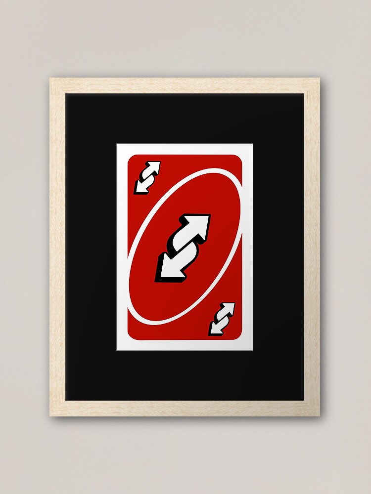 uno reverse card Photographic Print for Sale by eatashes