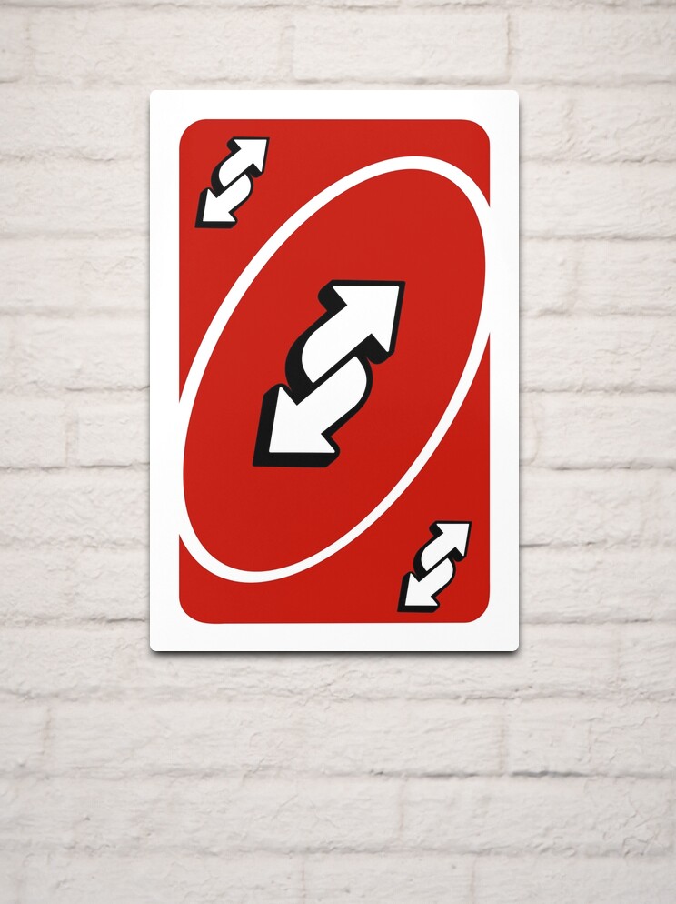 uno reverse card Photographic Print for Sale by eatashes