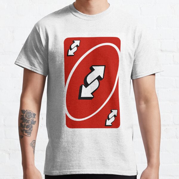 UNO Blue Skip Card - Men's Short Sleeve Graphic T-Shirt 