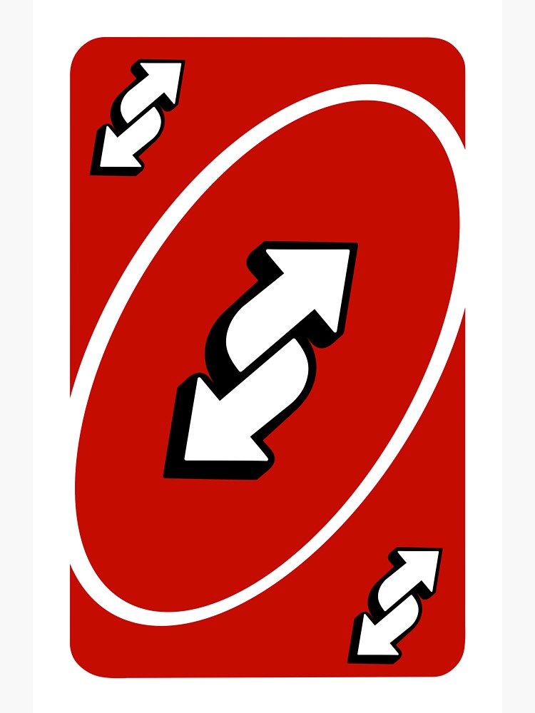 uno reverse card Sticker for Sale by eatashes