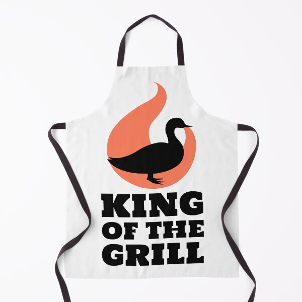 Item preview, King of the Grill Barbecue Duck Black designed and sold by quoteology.