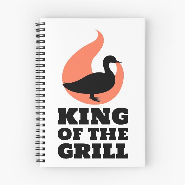 Item preview, King of the Grill Barbecue Duck Black designed and sold by quoteology.