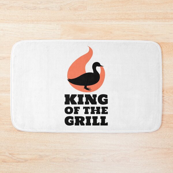 Item preview, King of the Grill Barbecue Duck Black designed and sold by quoteology.