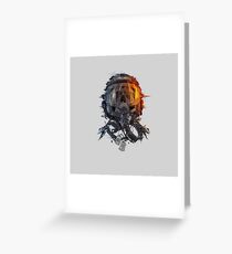 battlefield death pilot Greeting Card