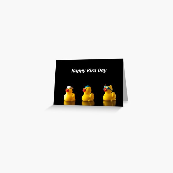 Happy Bird Day Greeting Card