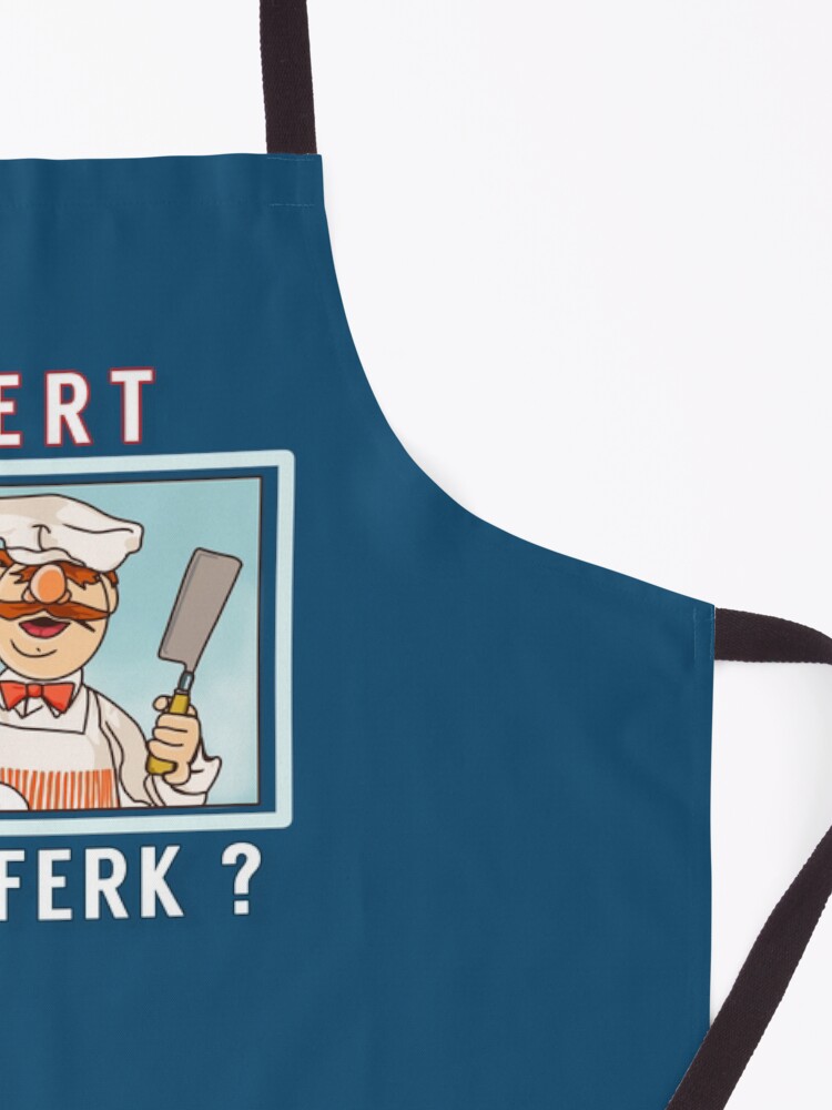 Alternate view of Vert der ferk ? Swedish Chef Apron