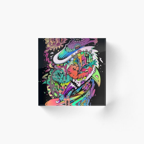 mad Acrylic Block