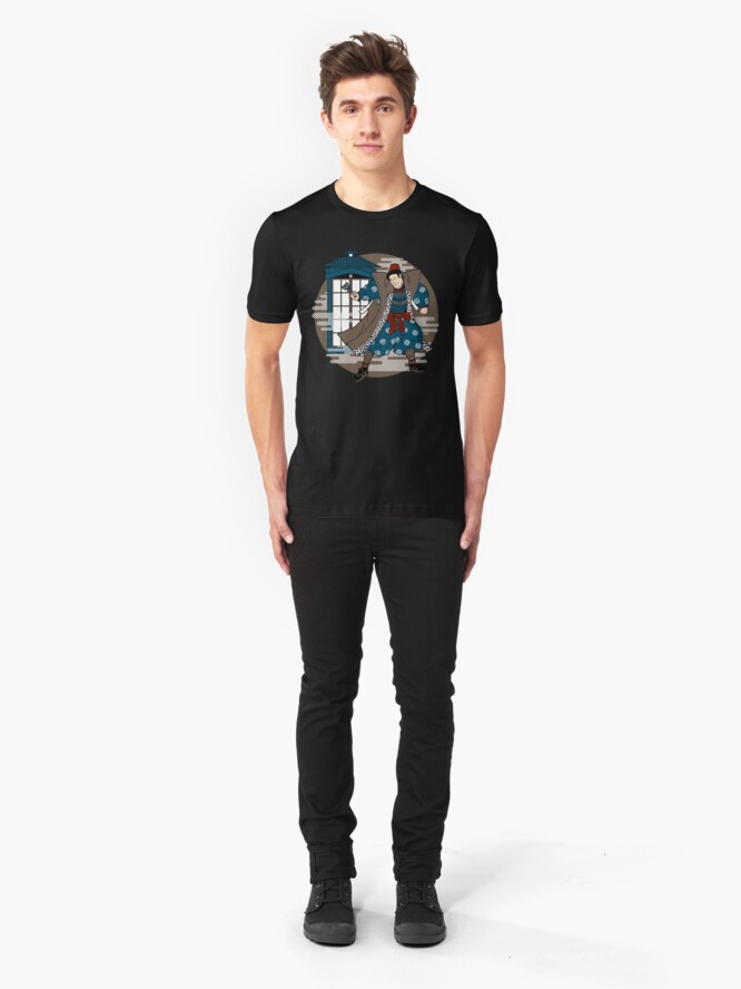 Alternate view of Sensei Who Slim Fit T-Shirt