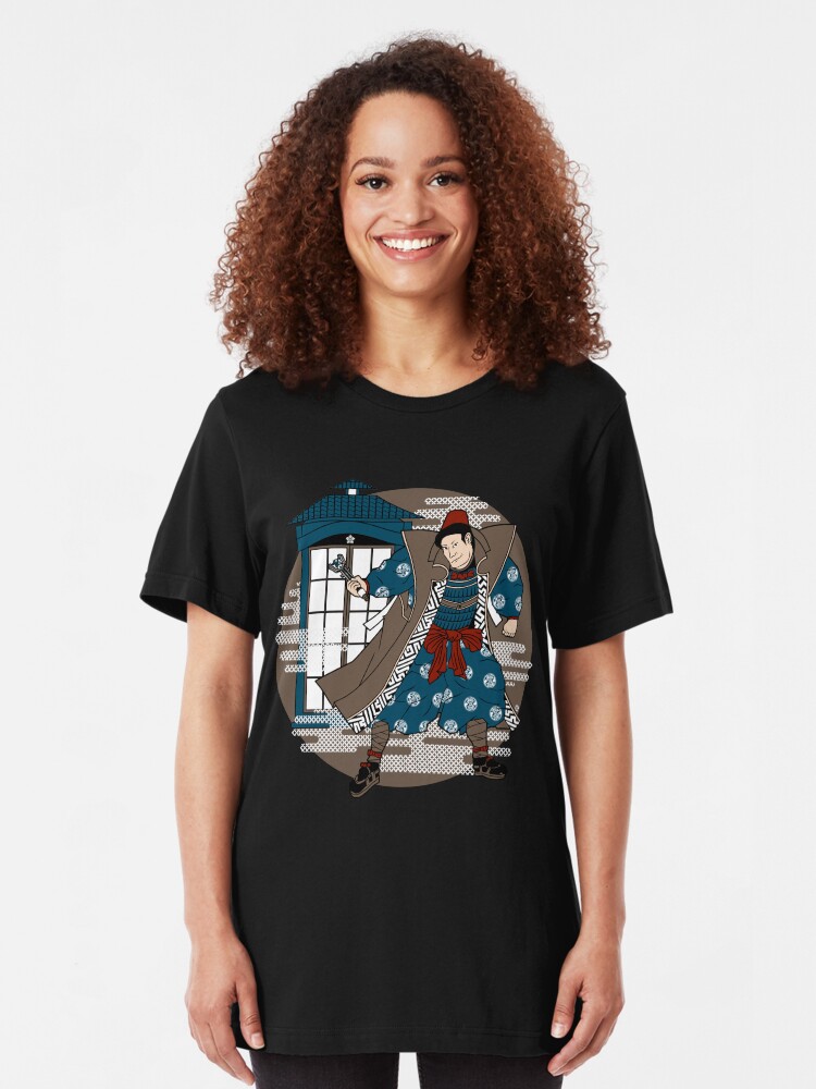 Alternate view of Sensei Who Slim Fit T-Shirt