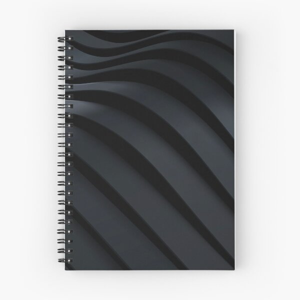 Item preview, Black 3D Wavy Papercut designed and sold by Vector Scout Lab.