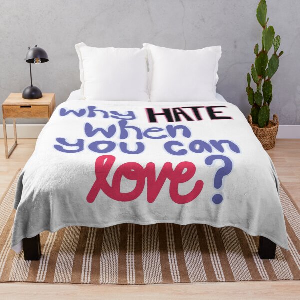Item preview, why hate when you can love? designed and sold by kam-lin.
