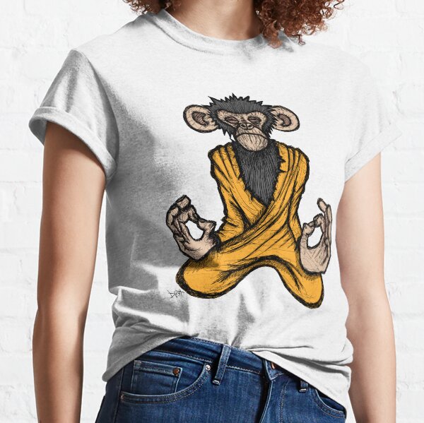 Zen Monkey Classic T-Shirt