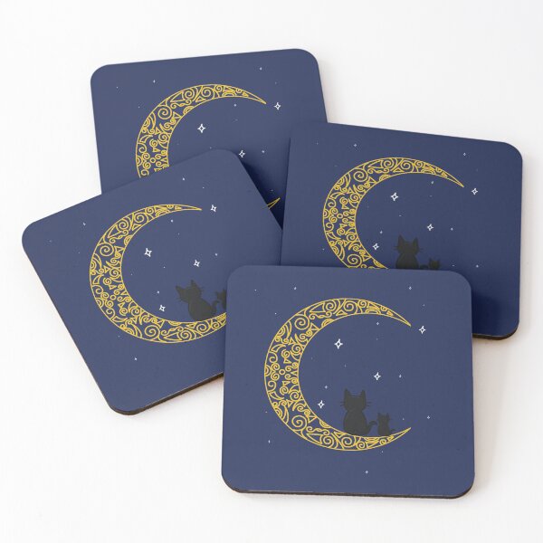 Item preview, Crescent moon cat designed and sold by galax-C.