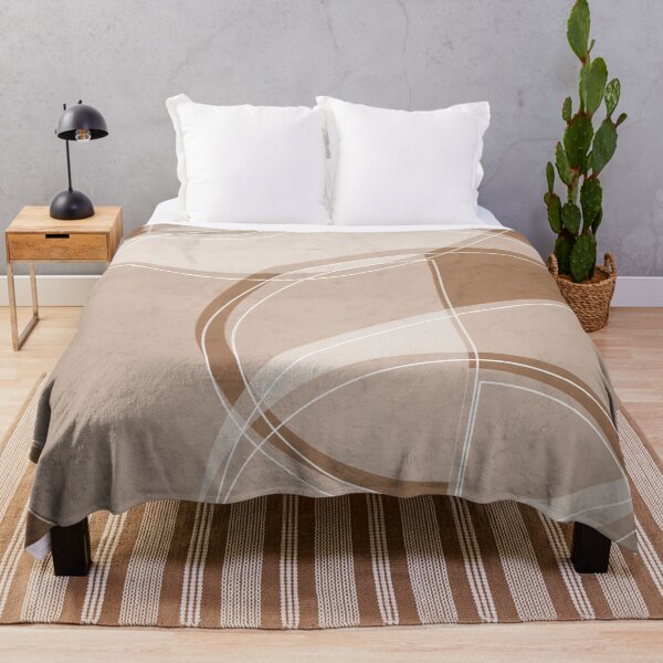 Item preview, Where the Circles and Semi-Circles Meet in Cinnamon designed and sold by simplydesignart.