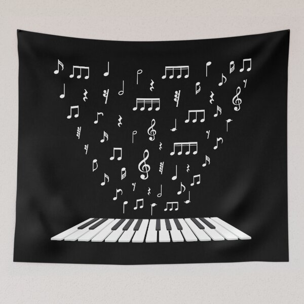 Item preview, Piano Radiating Music From Notes designed and sold by Yernarb.