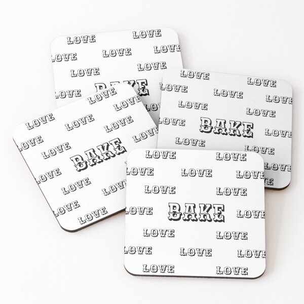Item preview, Love Bake Awesome Text Design designed and sold by Aldrin Capco.