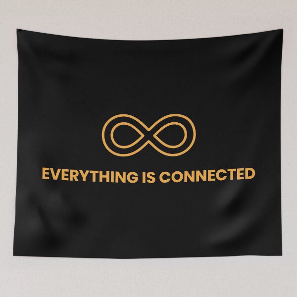 Item preview, Everything is connected designed and sold by akshitamishra.