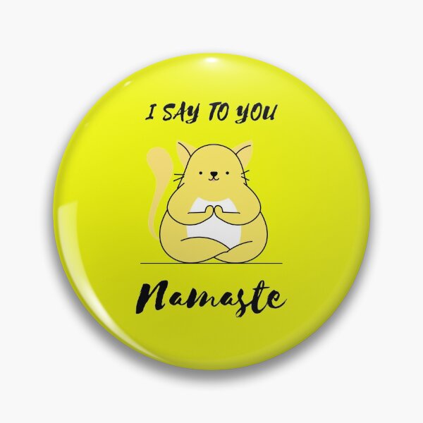 Item preview, Yoga Cat Namaste designed and sold by Nitigya.