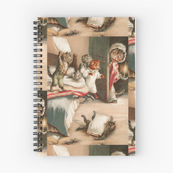 Item preview, Kittens at bedtime Vintage illustration designed and sold by Vintage Designs +.