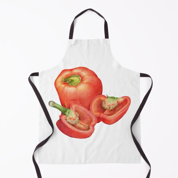Item preview, Cute sweet red pepper with halves designed and sold by AsyaTury.