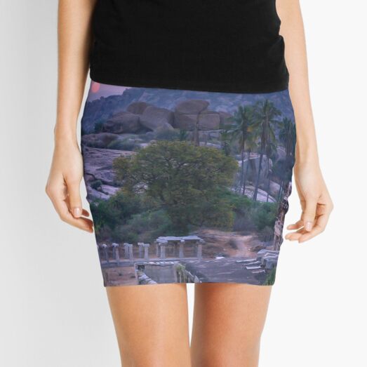 Jungle book: sunrise Mini Skirt