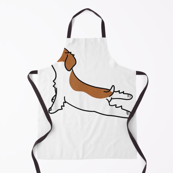 Item preview, Brittany Spaniel Yoga Pose Funny Dog Gift designed and sold by IlirianaVeseli.