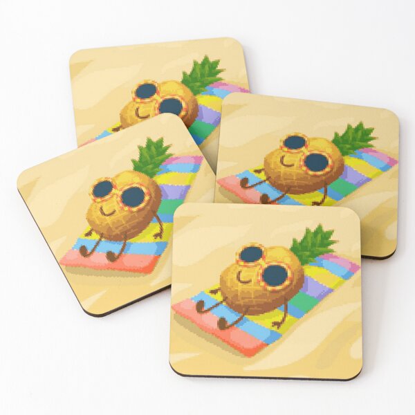 Item preview, Pixelated Sunbathing Pineapple designed and sold by HopeDetour.