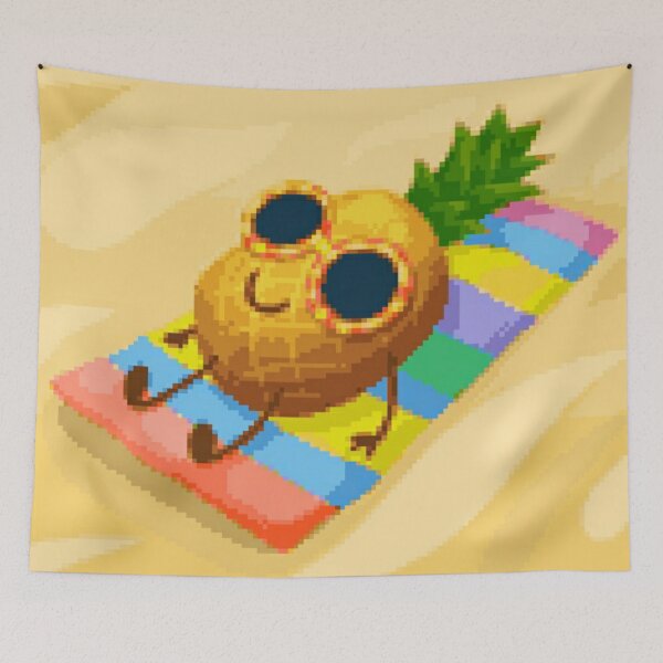 Item preview, Pixelated Sunbathing Pineapple designed and sold by HopeDetour.