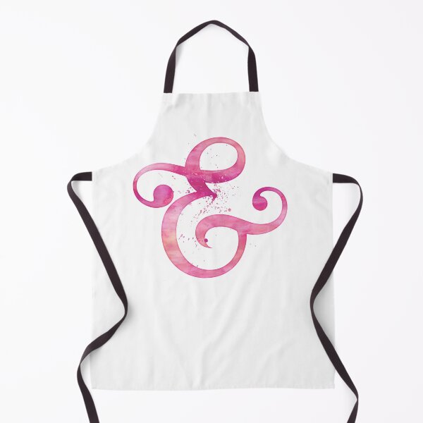 Item preview, Ampersand Pink Watercolor designed and sold by junkydotcom.