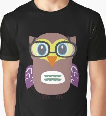 Nerdy owl Graphic T-Shirt