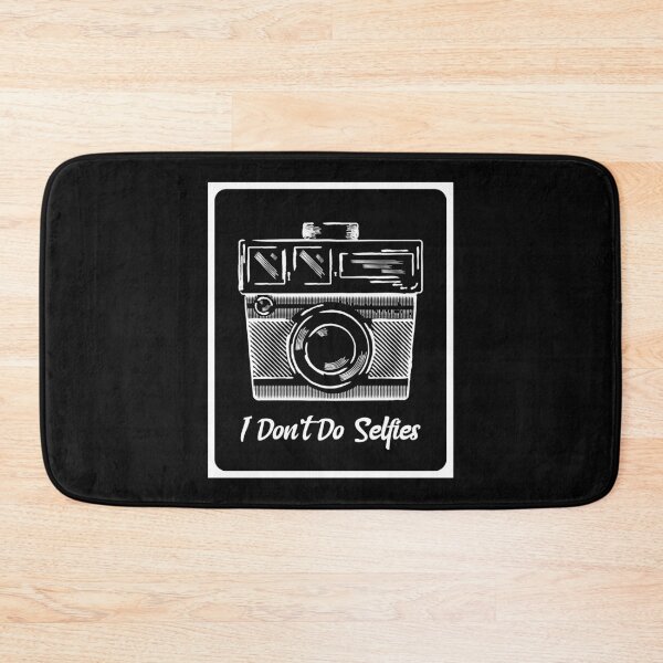 Item preview, I Don't Do Selfies. Funny. Dark Background. designed and sold by shirtdan.