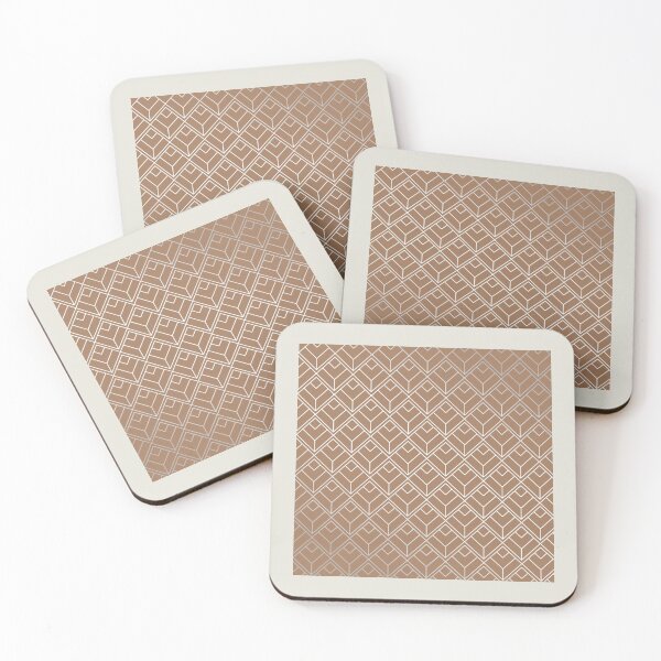 Item preview, Modern Diamond Pattern in Cinnamon designed and sold by simplydesignart.